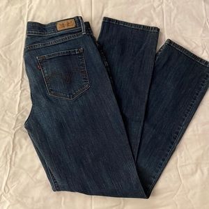 LEVI'S Perfect Waist Straight Leg Denim Jeans
